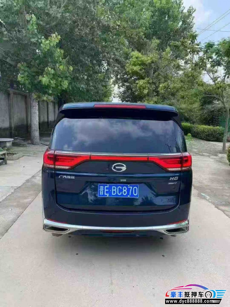 21年传祺M8轿车抵押车出售