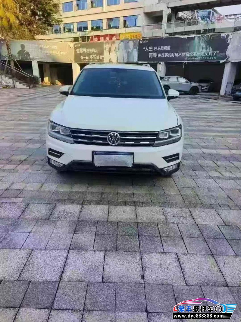 18年大众途观SUV抵押车出售