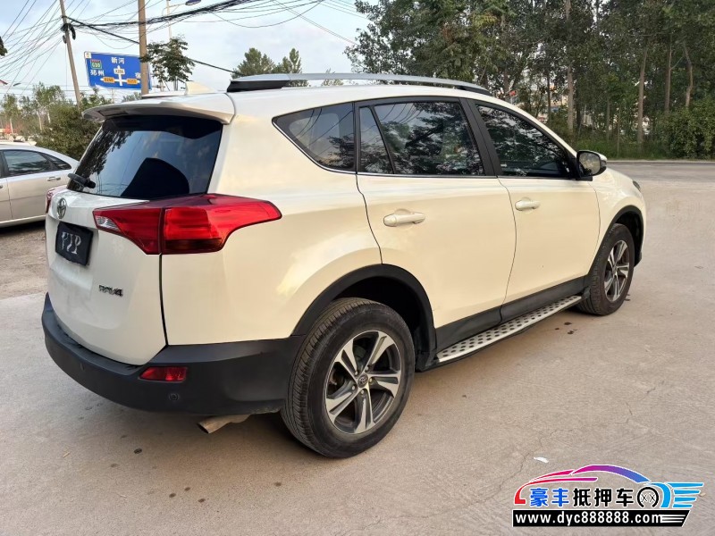 16年丰田RAV4轿车抵押车出售