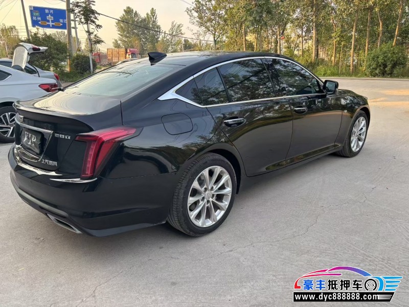 22年凯迪拉克CT5轿车抵押车出售