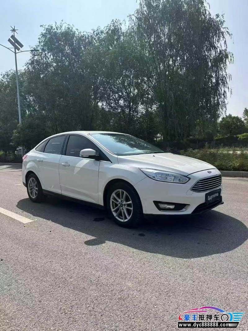 16年福特福克斯轿车抵押车出售