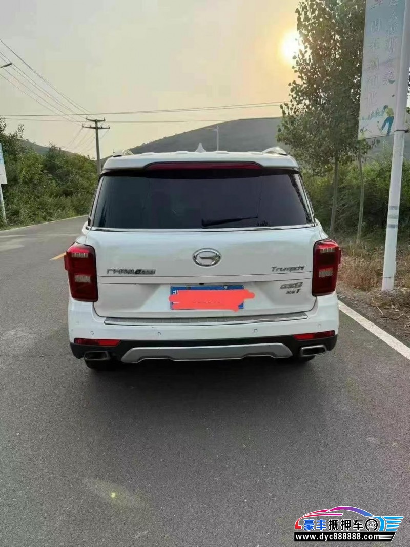 18年传祺GS8轿车抵押车出售