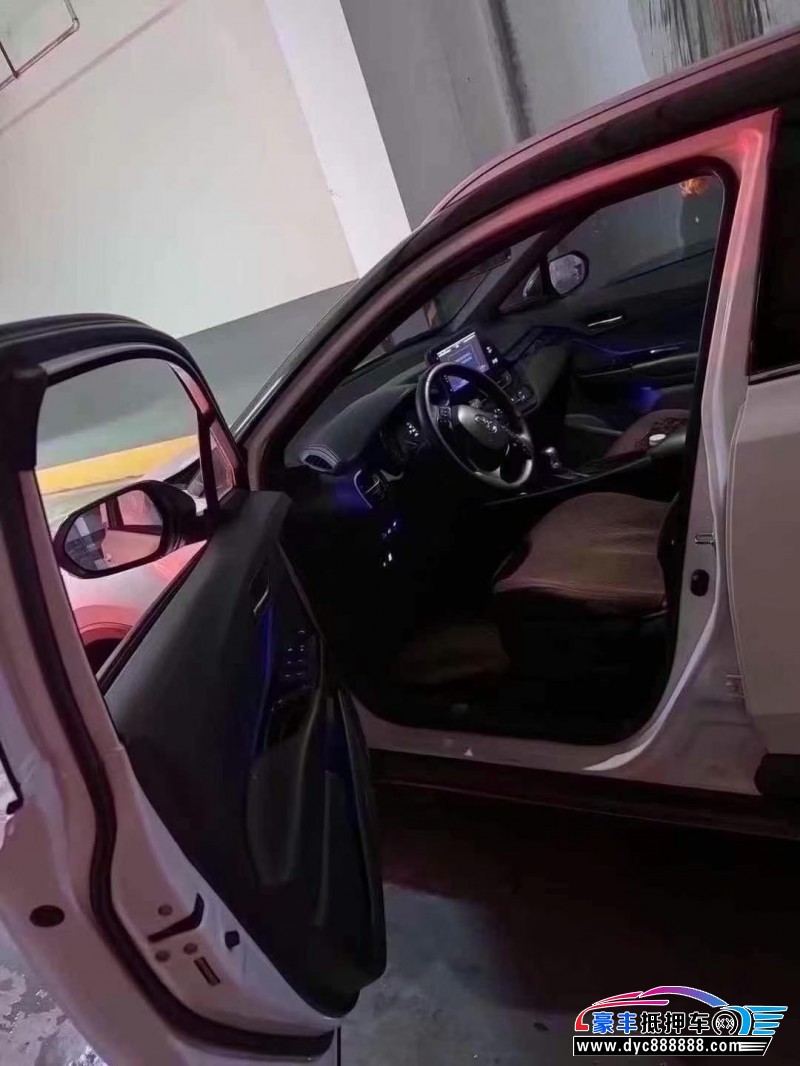 19年丰田奕泽轿车抵押车出售