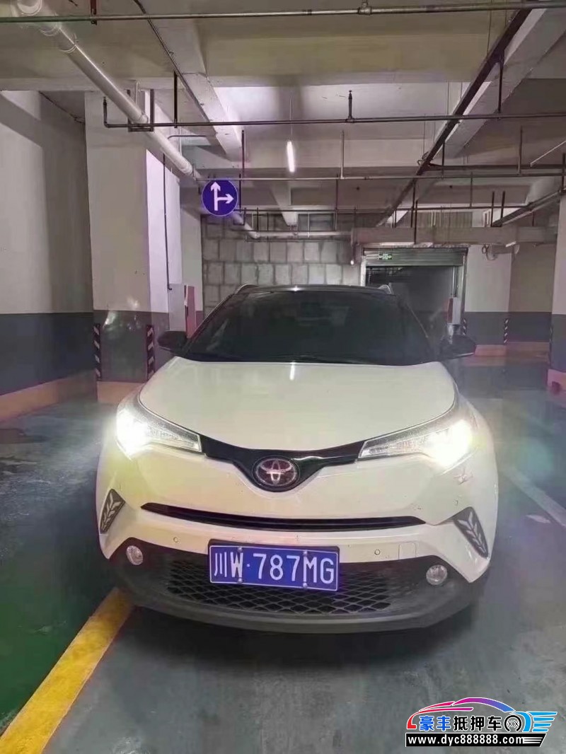 19年丰田奕泽轿车抵押车出售