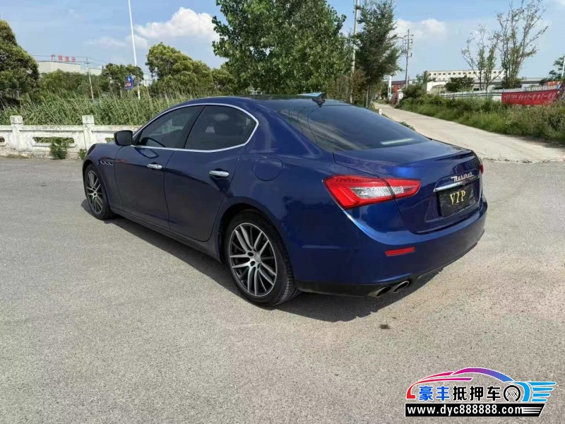 16年玛莎拉蒂Ghibli轿车抵押车出售