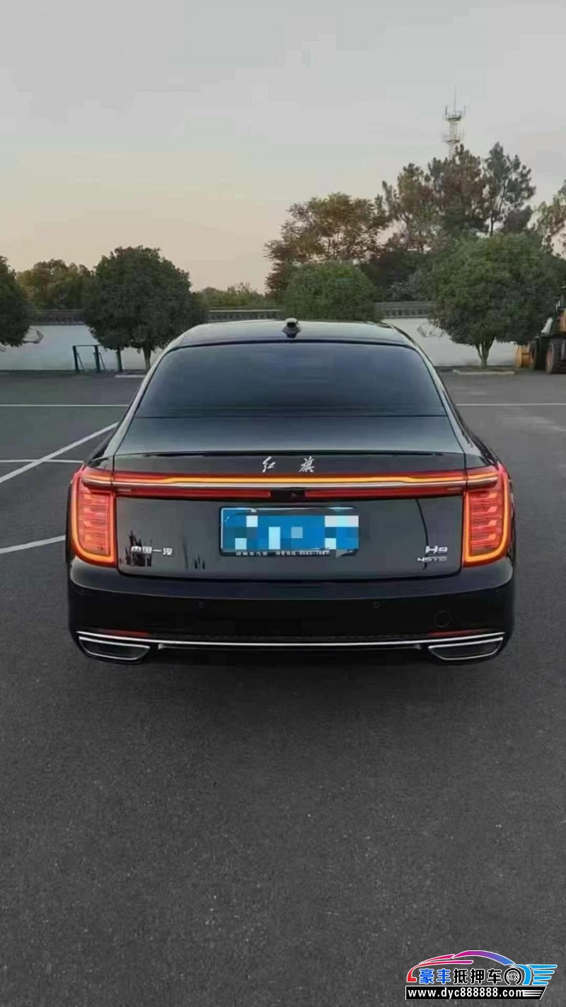 22年红旗H9轿车抵押车出售