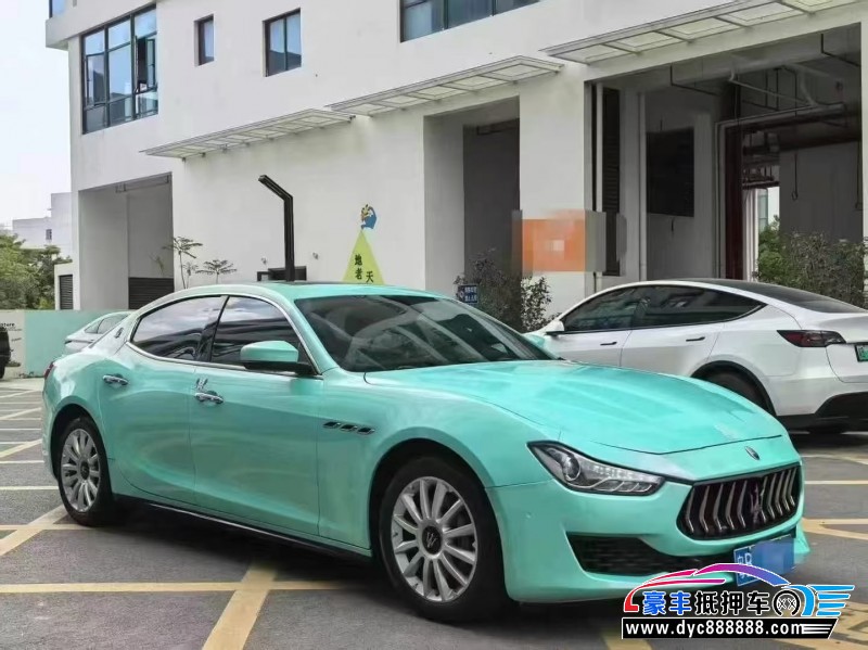 18年玛莎拉蒂Ghibli轿车抵押车出售