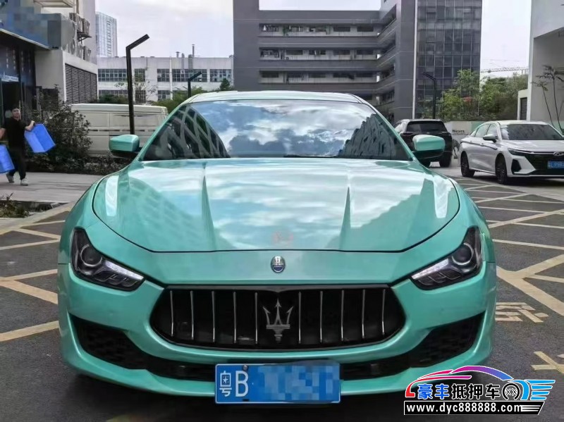 18年玛莎拉蒂Ghibli轿车抵押车出售