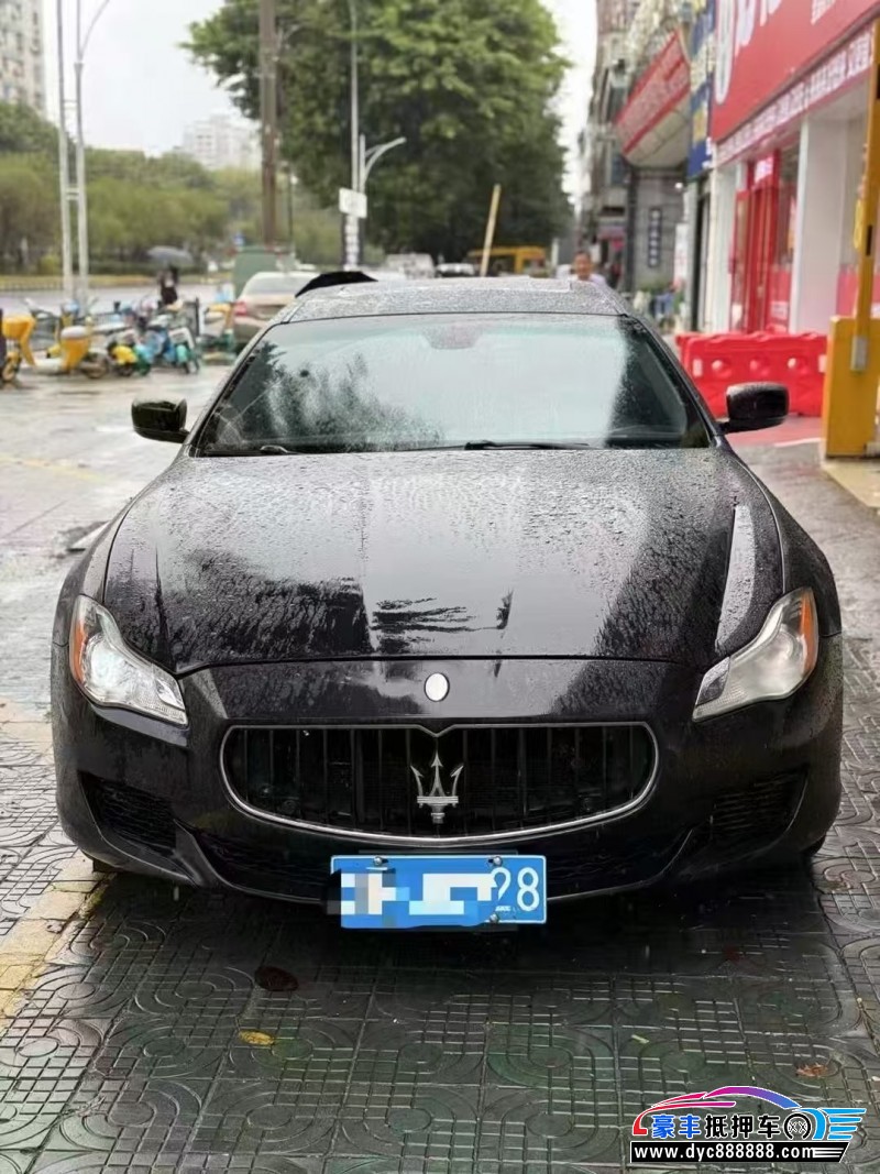 13年玛莎拉蒂总裁轿车抵押车出售