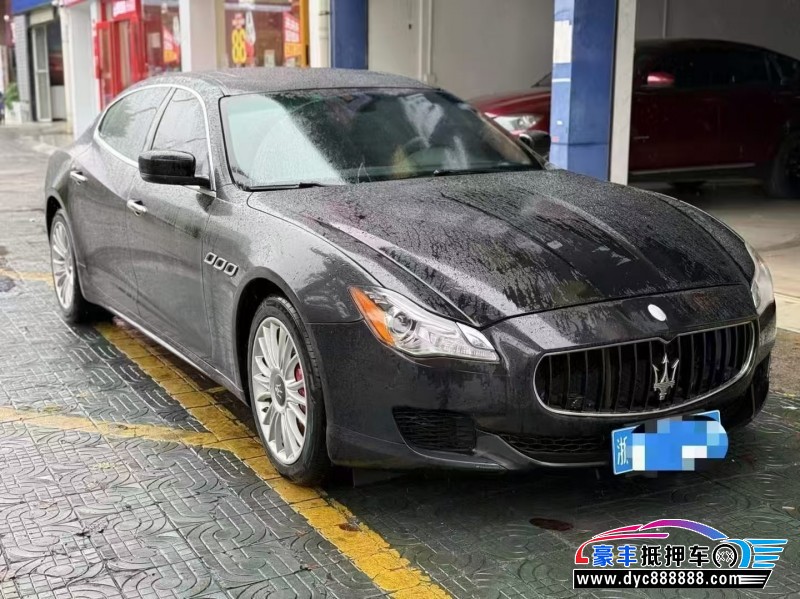 13年玛莎拉蒂总裁轿车抵押车出售