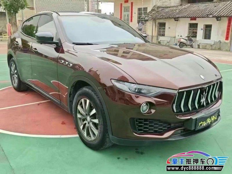 18年玛莎拉蒂莱万特轿车抵押车出售