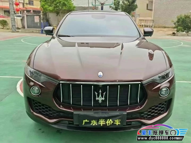 18年玛莎拉蒂莱万特轿车抵押车出售
