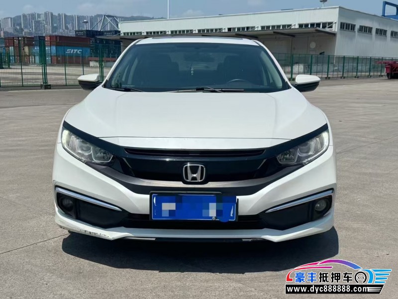 19年本田思域轿车抵押车出售