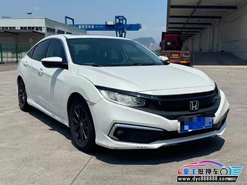 19年本田思域轿车抵押车出售