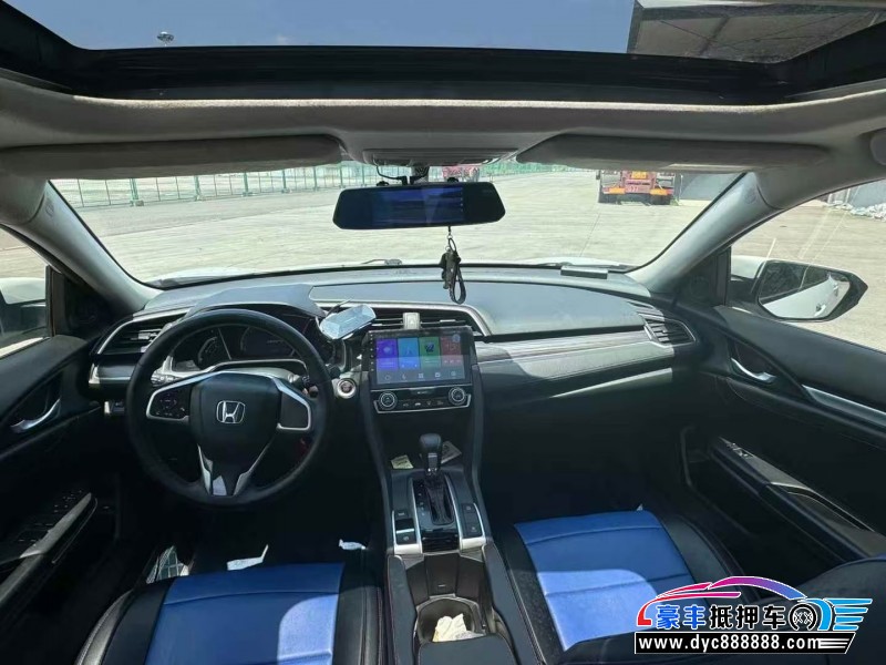 19年本田思域轿车抵押车出售
