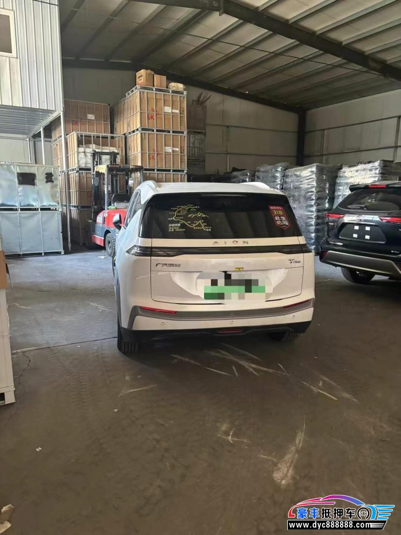 24年埃安Y70轿车抵押车出售