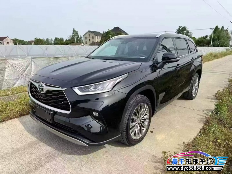 25年丰田汉兰达轿车抵押车出售