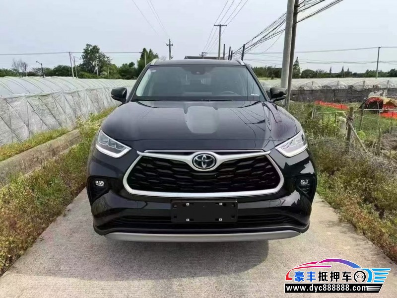 25年丰田汉兰达轿车抵押车出售