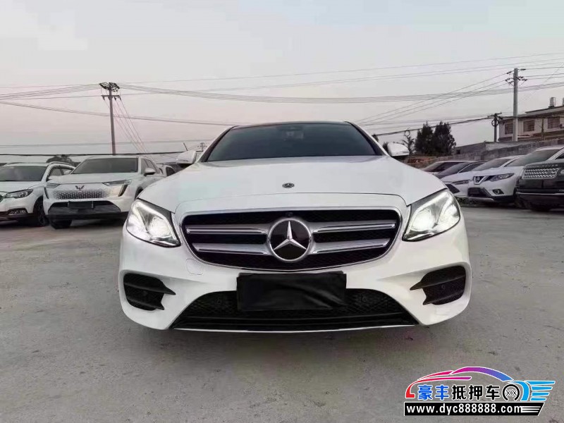 19年奔驰E轿车抵押车出售