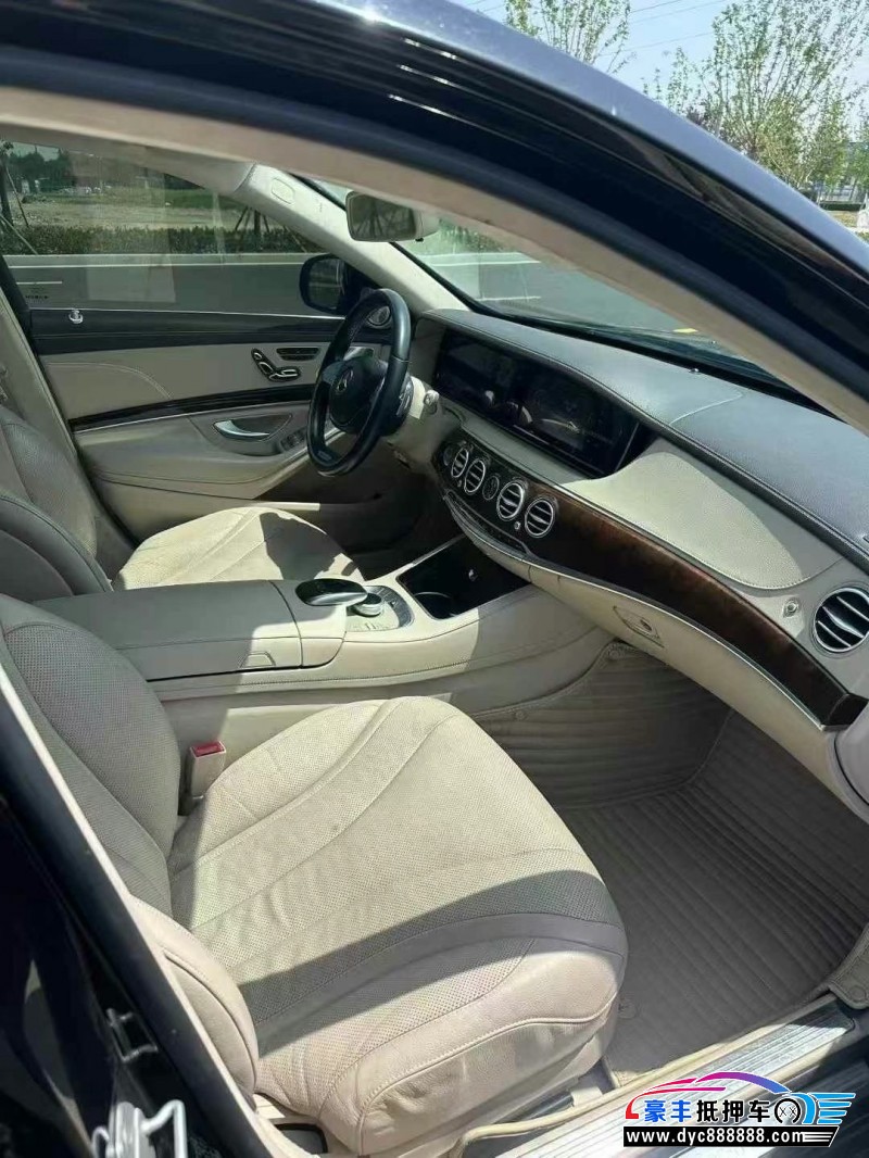 17年奔驰S轿车抵押车出售