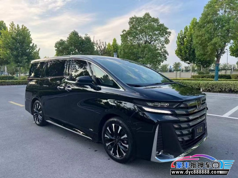 24年丰田威尔法轿车抵押车出售