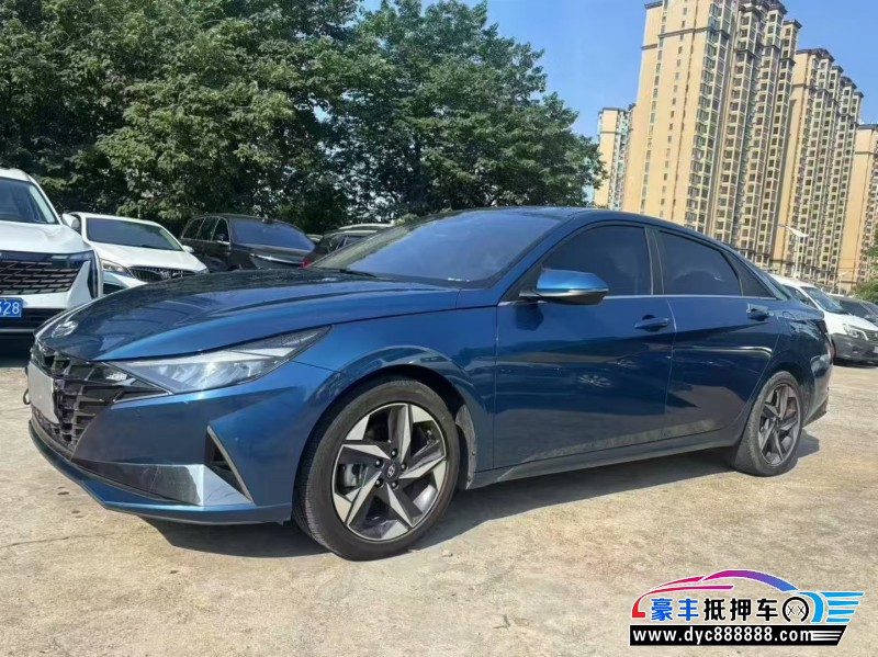 22年现代伊兰特轿车抵押车出售