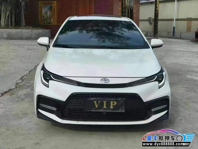 22年丰田雷凌轿车抵押车出售