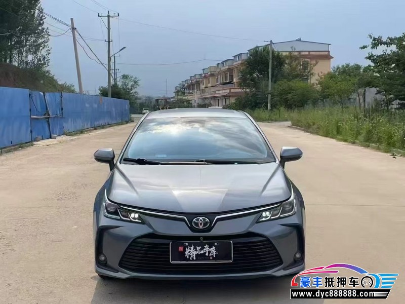抵押车出售22年丰田卡罗拉轿车