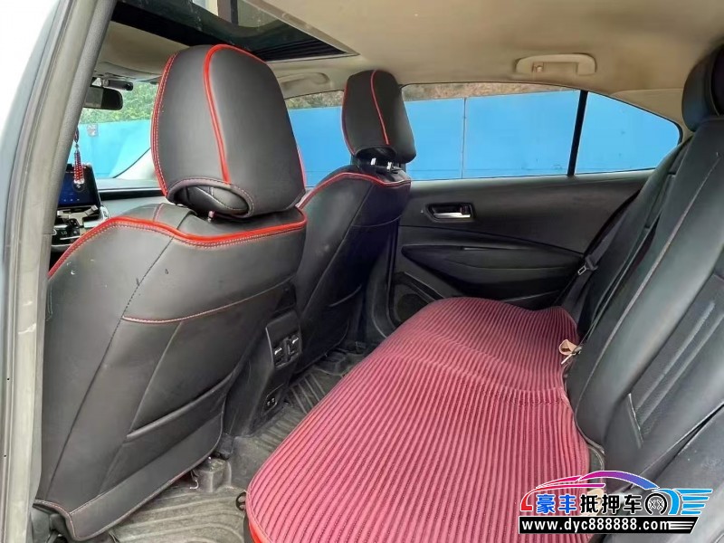 22年丰田卡罗拉轿车抵押车出售