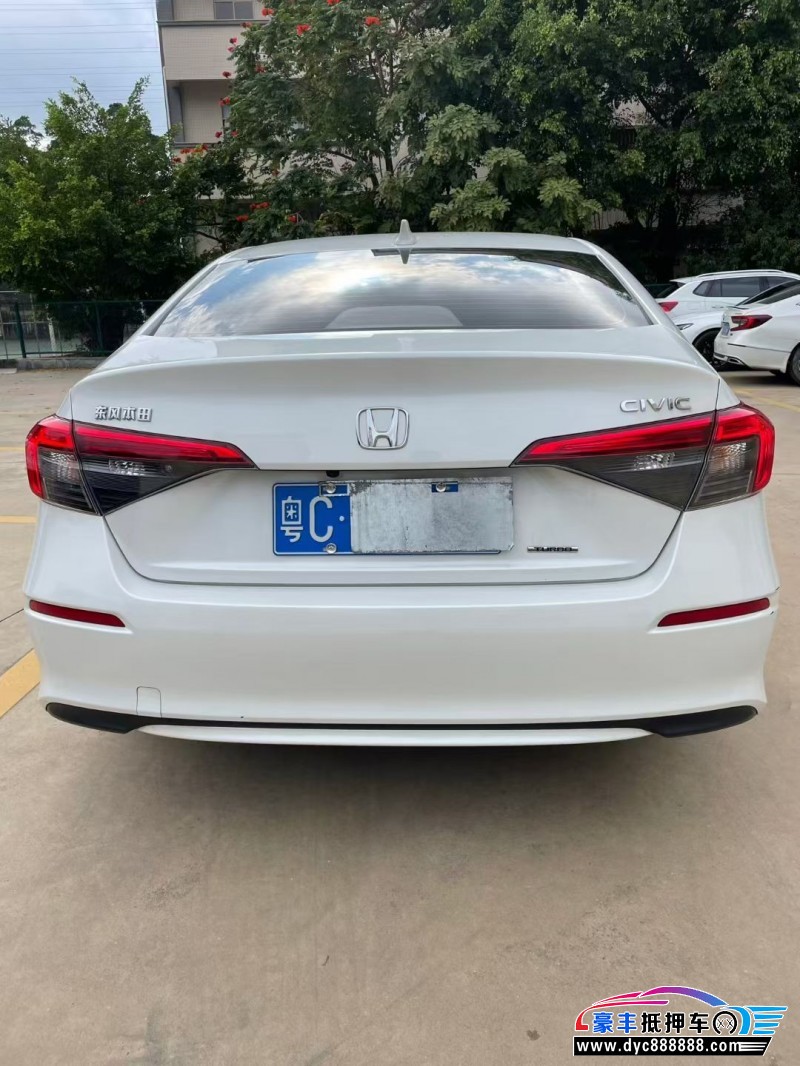 23年本田思域轿车抵押车出售