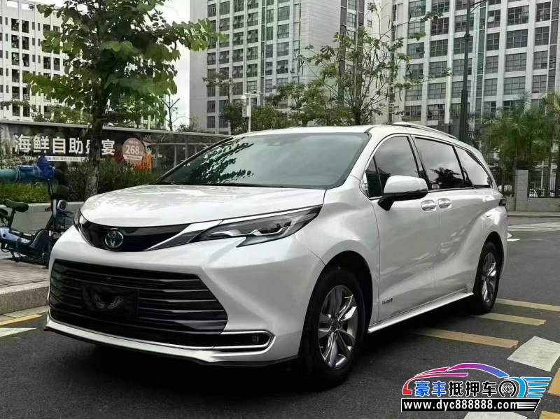 24年丰田塞纳轿车抵押车出售