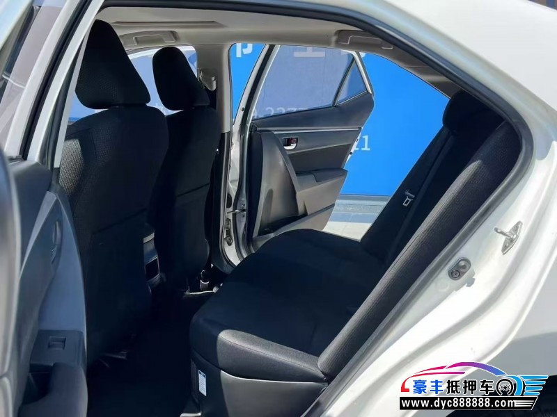 19年丰田卡罗拉轿车抵押车出售