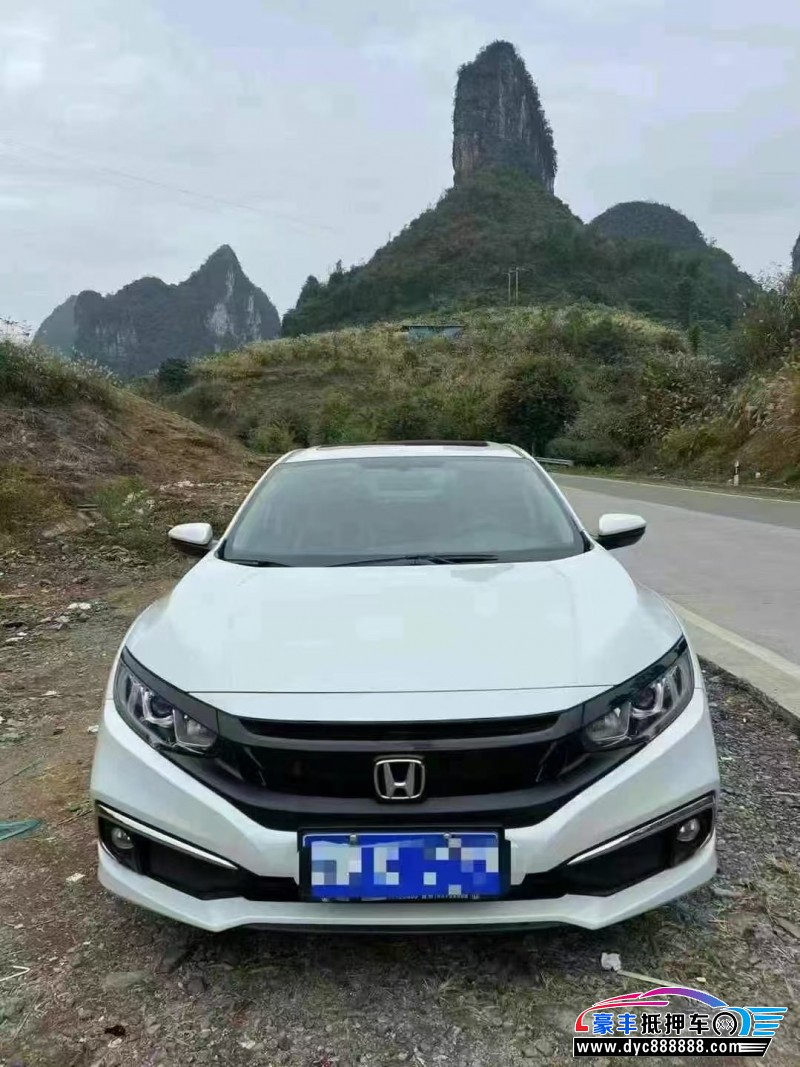 21年本田思域轿车抵押车出售