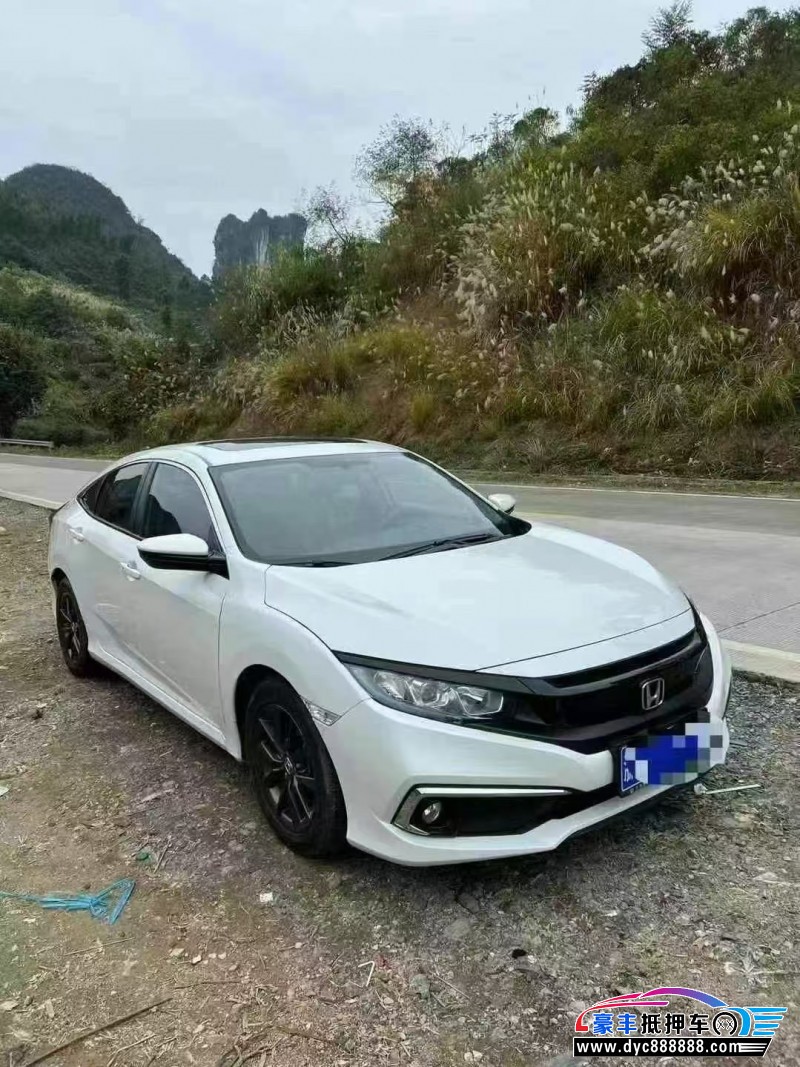 21年本田思域轿车抵押车出售