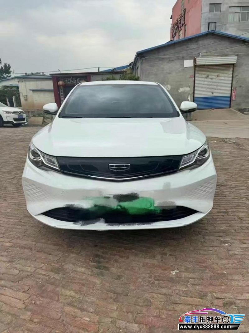 24年吉利帝豪EV轿车抵押车出售