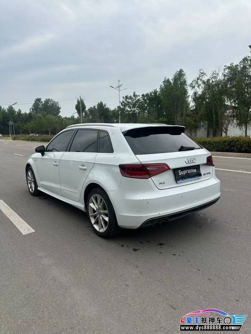 14年奥迪A3轿车抵押车出售