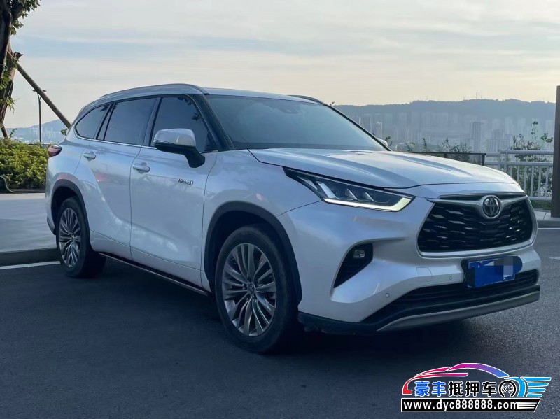 22年丰田汉兰达轿车抵押车出售