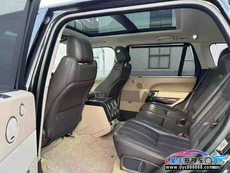 18年路虎揽胜行政轿车抵押车出售