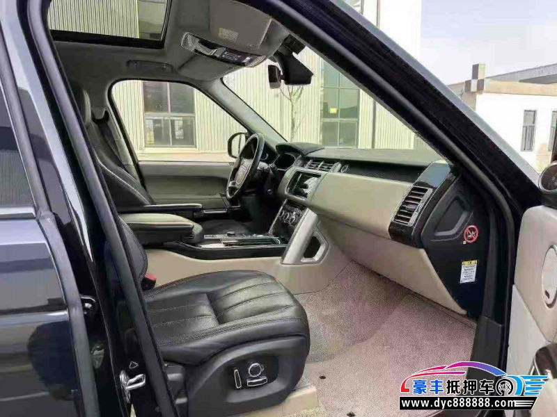 18年路虎揽胜行政轿车抵押车出售