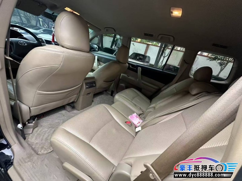 14年丰田汉兰达SUV抵押车出售