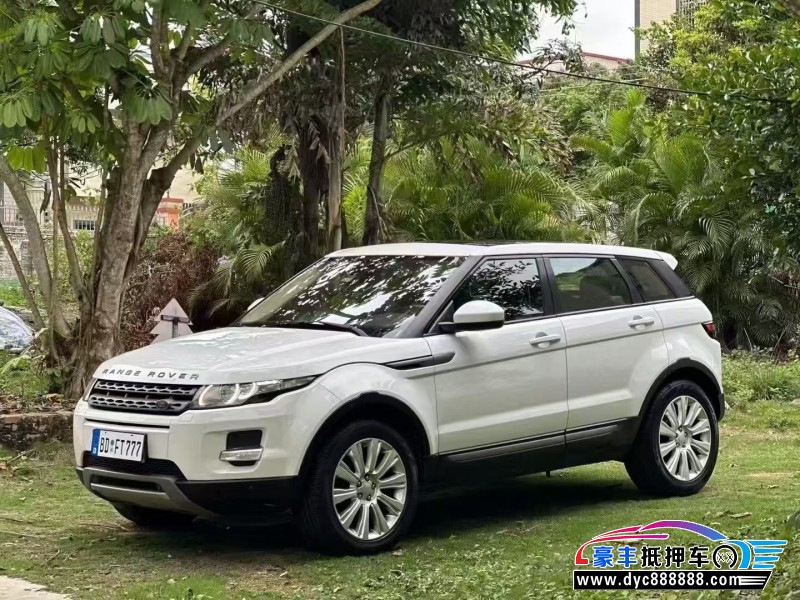 15年路虎揽胜极光轿车抵押车出售