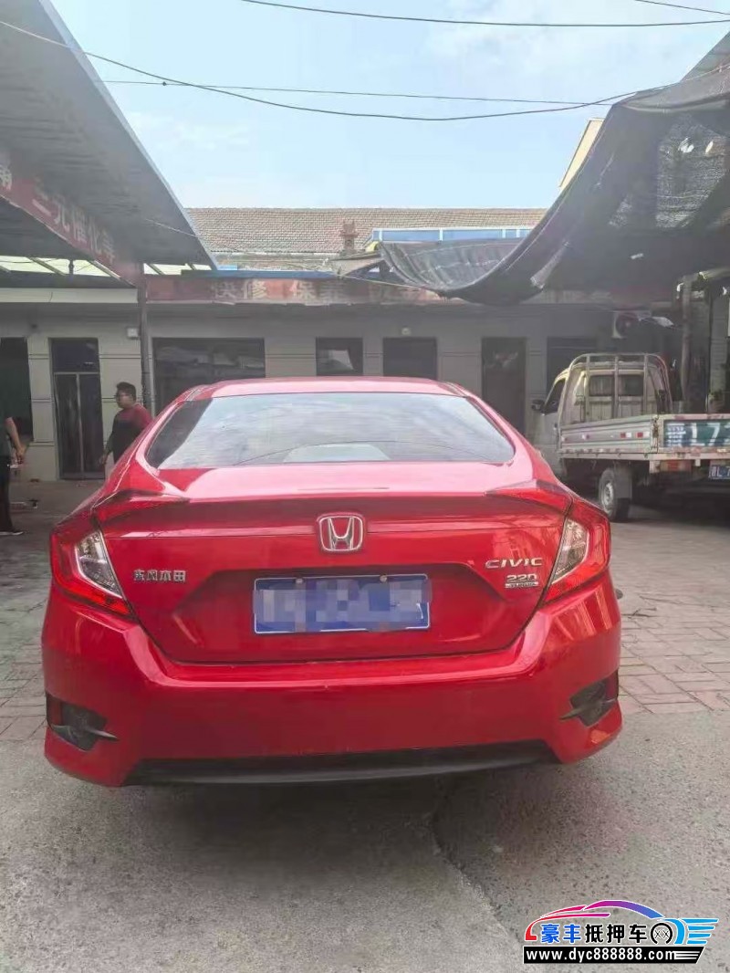 21年本田思域轿车抵押车出售