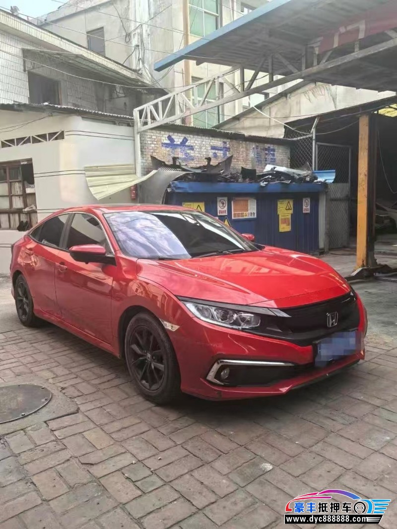 21年本田思域轿车抵押车出售