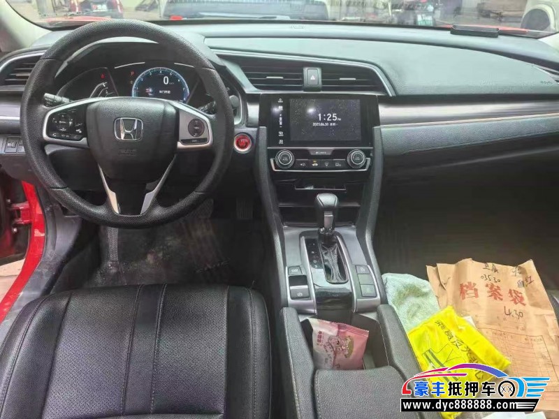 21年本田思域轿车抵押车出售