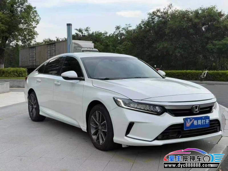 22年本田英诗派轿车抵押车出售