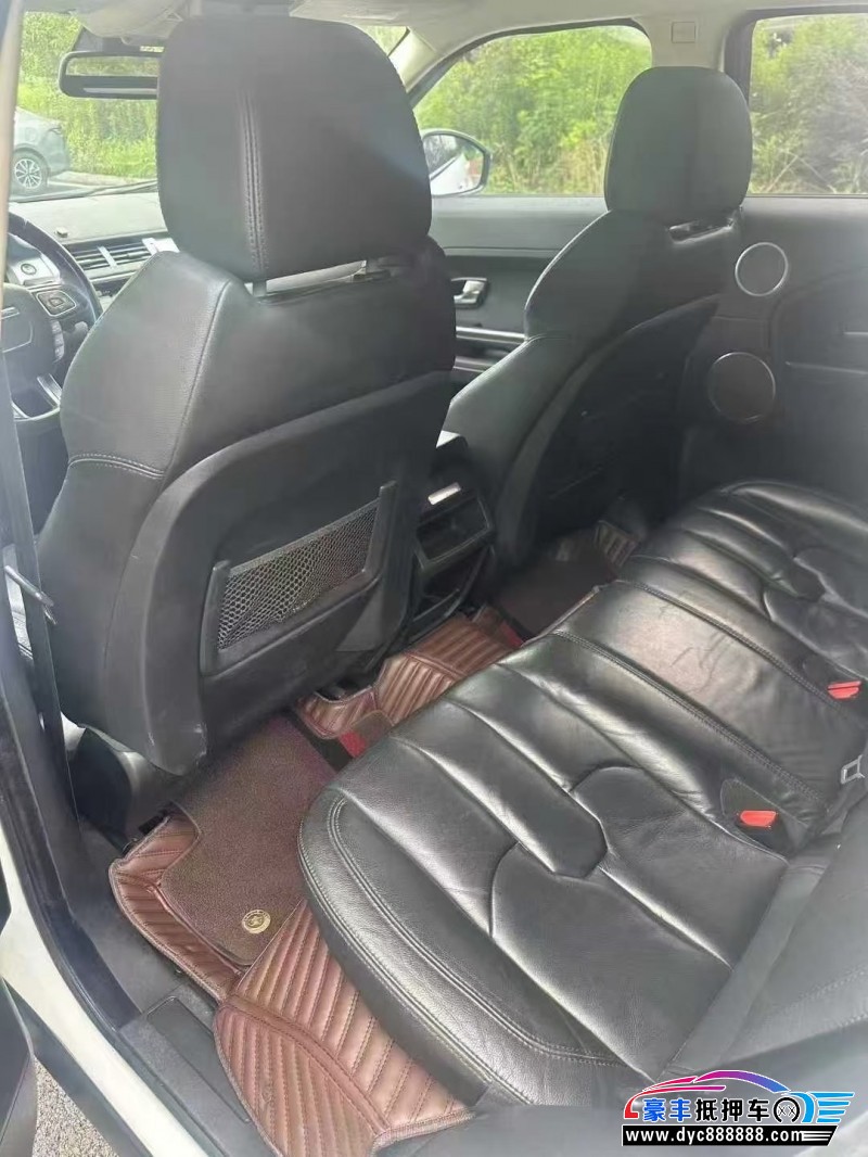 15年路虎揽胜极光轿车抵押车出售