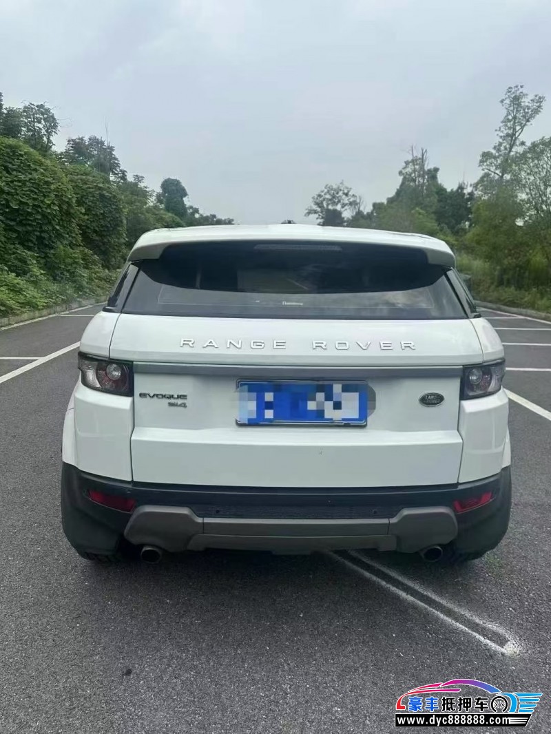 15年路虎揽胜极光轿车抵押车出售