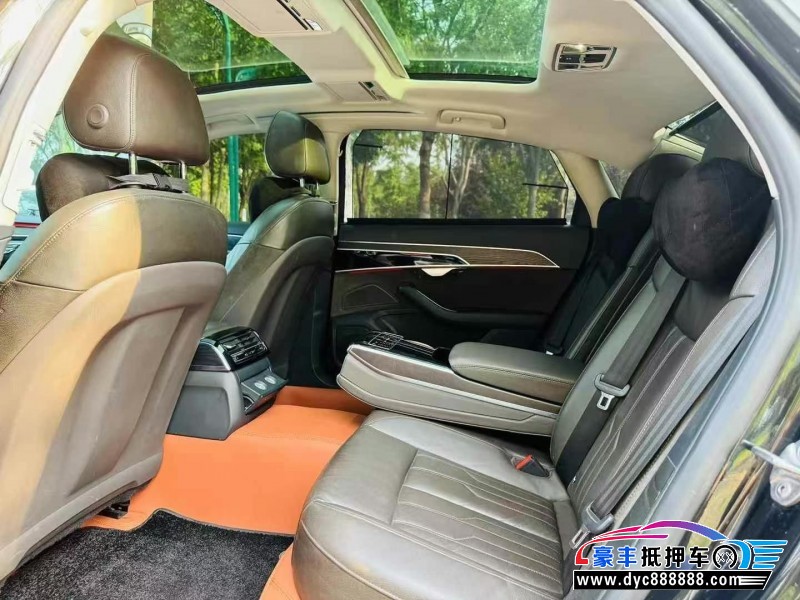 18年奥迪A8L轿车抵押车出售