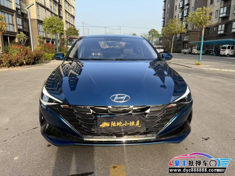 22年现代伊兰特轿车抵押车出售