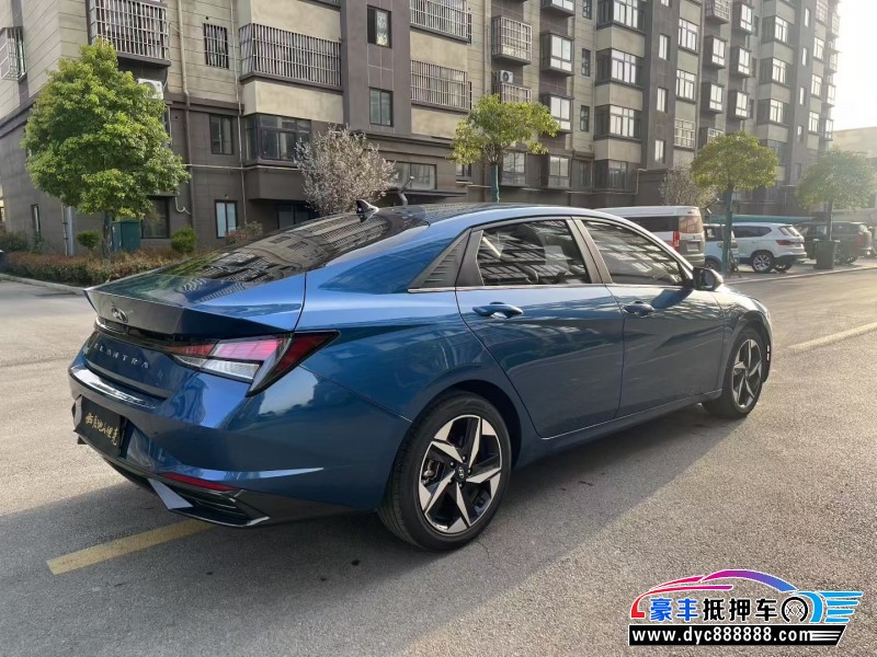 22年现代伊兰特轿车抵押车出售